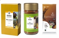 Stare i nowe opakowania kawy Fair Trade