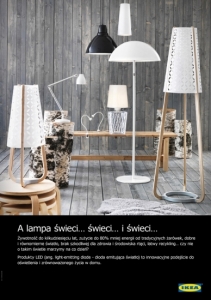 Technologia LED na masowo (IKEA)